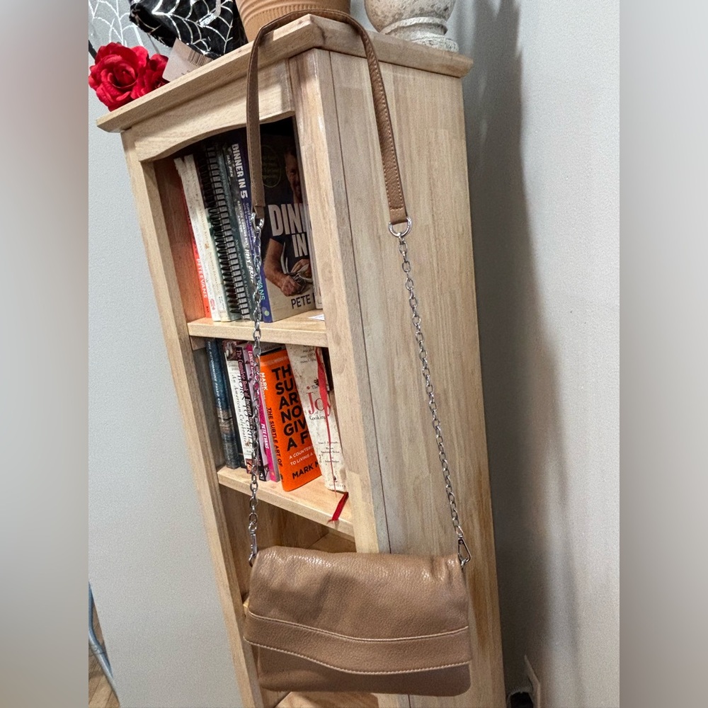 MMS Design Studio Tan Leather Shoulder Bag